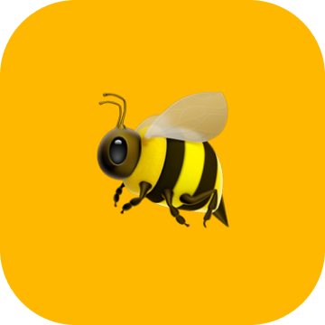 BeeDNS 蜜蜂域名 logo